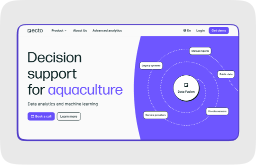 Ecto aquaculture analytics interface